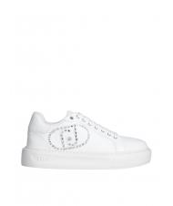 LIUJO KYLIE 32 Baskets avec logo bijou blanche - Chaussures Femme - 2