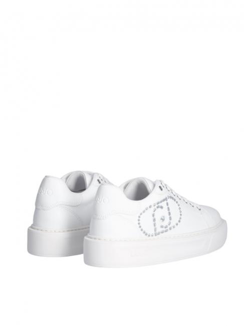 KYLIE 32 Baskets avec logo bijou blanche - Chaussures Femme