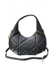LOVE MOSCHINO GEOMETRIC Sac bandoulière avec bandoulière Noir - Sacs pour Femme - 3