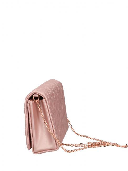 QUILTED Pochette avec bandoulière en chaîne poudre - Sacs pour Femme