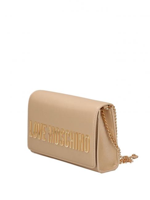 BOLD LOVE Pochette avec bandoulière en chaîne or - Sacs pour Femme
