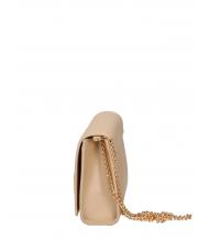 LOVE MOSCHINO BOLD LOVE Pochette avec bandoulière en chaîne or - Sacs pour Femme - 4