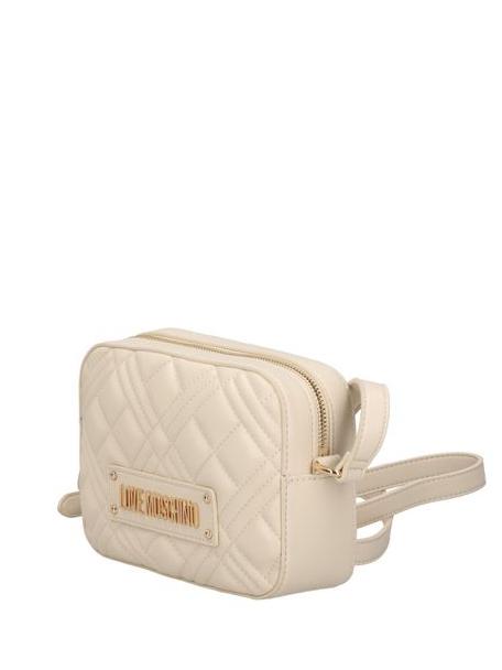 QUILTED Sacoche pour appareil photo avec bandoulière Ivoire - Sacs pour Femme