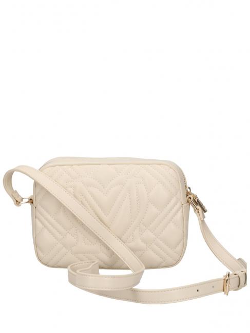 QUILTED Sacoche pour appareil photo avec bandoulière Ivoire - Sacs pour Femme