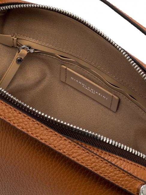 ALIFA Sac en cuir avec bandouli&egrave;re caramel - Sacs pour Femme