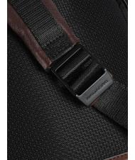 PIQUADRO HARPER Sac à dos en cuir pour ordinateur portable 15,6" MORO - Sacs à dos pour ordinateur portable - 3