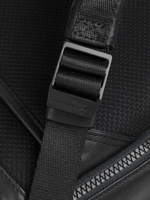 HARPER Sac à dos en cuir pour ordinateur portable 15,6" Noir - Sacs à dos pour ordinateur portable