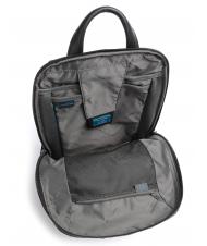 PIQUADRO URBAN Sac à dos pour ordinateur portable 14", en cuir Noir - Sacs à dos pour ordinateur portable - 3