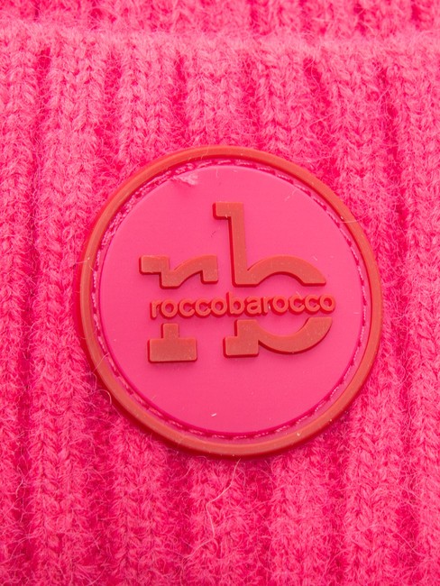 PON PON Casquette avec revers fuchsia - Bonnets