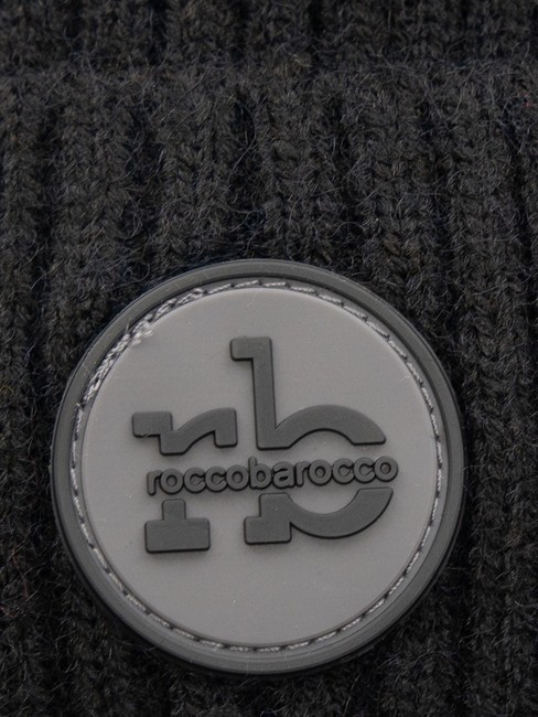 PON PON Casquette avec revers noir - Bonnets