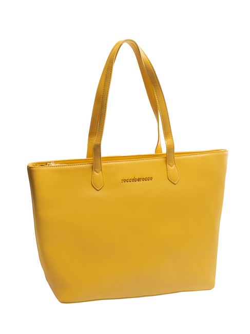 CORNIOLA Sac cabas porté épaule Jaune - Sacs pour Femme