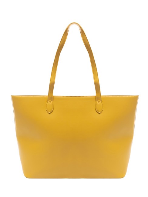 CORNIOLA Sac cabas porté épaule Jaune - Sacs pour Femme