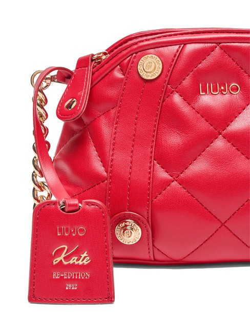 KATE Petit sac bandoulière matelassé Rouge pompéien - Sacs pour Femme