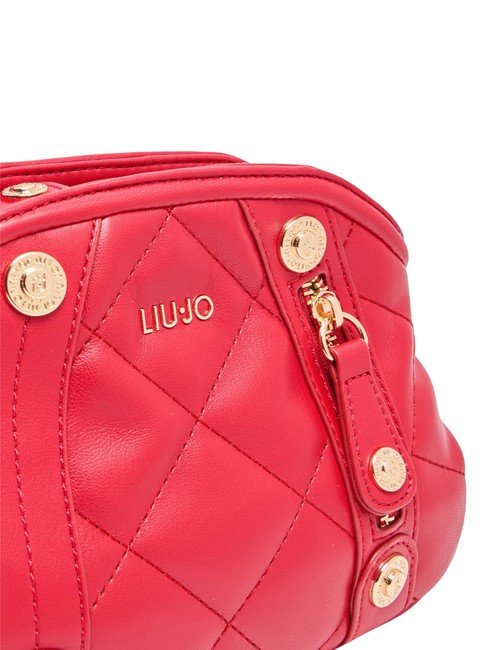 KATE Petit sac bandoulière matelassé Rouge pompéien - Sacs pour Femme