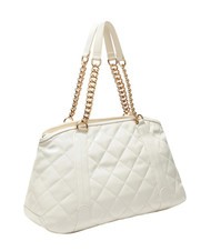 LIUJO KATE Sac matelassé avec anses chaîne crème - Sacs pour Femme - 3