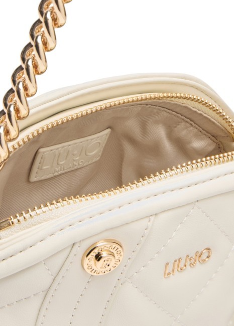 KATE Petit sac bandoulière matelassé crème - Sacs pour Femme