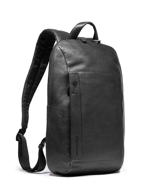 P15 PLUS Sac à dos pour ordinateur portable 14" en cuir Noir - Sacs à dos pour ordinateur portable