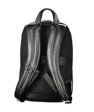 PIQUADRO P15 PLUS Sac à dos pour ordinateur portable 14" en cuir Noir - Sacs à dos pour ordinateur portable - 3