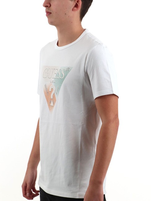SS CN TRIANGLE T-shirt à manches courtes blanc pur - T-shirt