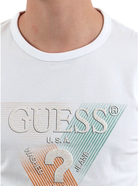 SS CN TRIANGLE T-shirt à manches courtes blanc pur - T-shirt