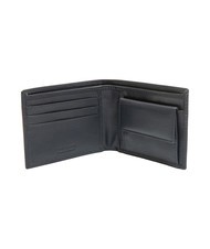 ROCCOBAROCCO ALEX Portefeuille en cuir avec porte-monnaie marine - Portefeuilles Homme - 2