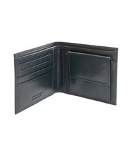ROCCOBAROCCO PLAIN Portefeuille en cuir avec porte-monnaie bleu - Portefeuilles Homme - 2
