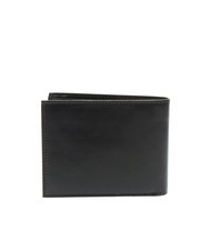 ROCCOBAROCCO PLAIN Portefeuille en cuir 8cc noir - Portefeuilles Homme - 3