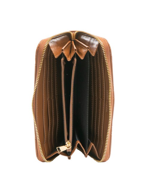 TESSA Grand portefeuille zippé autour bronzer - Portefeuilles Femme