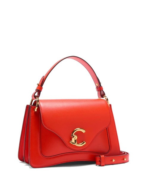 C-ME CALF COCKER Petit sac en cuir avec bandouli&egrave;re gazpacho - Sacs pour Femme