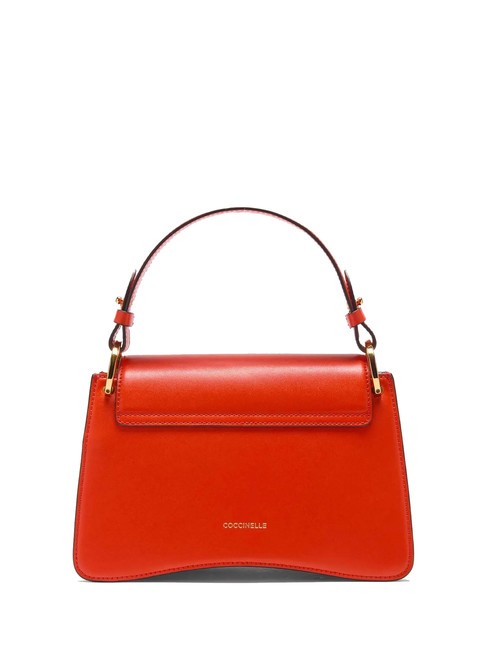 C-ME CALF COCKER Petit sac en cuir avec bandouli&egrave;re gazpacho - Sacs pour Femme