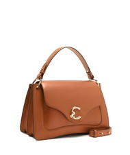 COCCINELLE C-ME CALF COCKER Sac porte-documents en cuir avec bandouli&egrave;re CUIR - Sacs pour Femme - 2