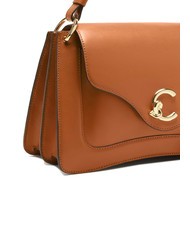 COCCINELLE C-ME CALF COCKER Sac porte-documents en cuir avec bandouli&egrave;re CUIR - Sacs pour Femme - 3