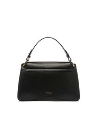 COCCINELLE C-ME CALF COCKER Sac porte-documents en cuir avec bandouli&egrave;re Noir - Sacs pour Femme - 4