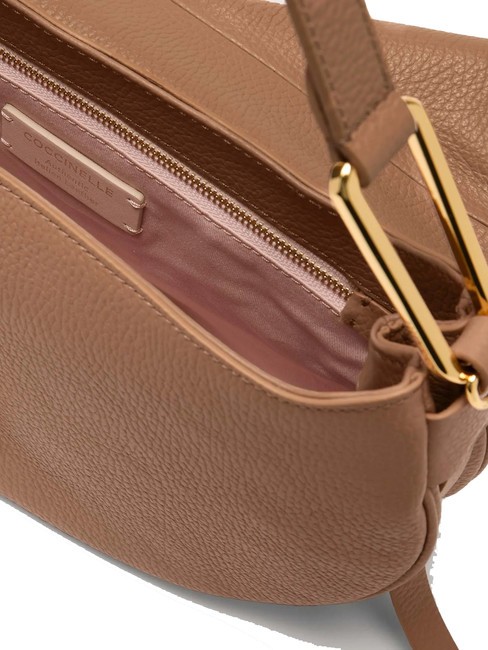 MAGIE SOFT Sac bandouli&egrave;re en cuir avec bandouli&egrave;re peaux - Sacs pour Femme