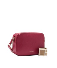 COCCINELLE TEBE Sac à bandoulière en cuir texturé sangria - Sacs pour Femme - 2