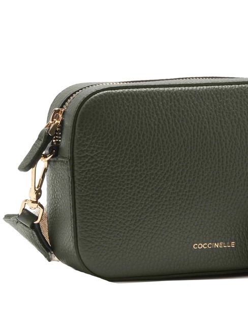 TEBE Sac à bandoulière en cuir texturé algues - Sacs pour Femme