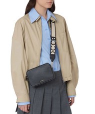 COCCINELLE TEBE Sac à bandoulière en cuir texturé algues - Sacs pour Femme - 5