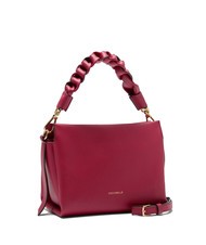 COCCINELLE BOHEME GRANA DOUBLE Sac &agrave; main, avec bandouli&egrave;re, en cuir sangria/peau - Sacs pour Femme - 2