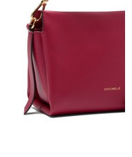 COCCINELLE BOHEME GRANA DOUBLE Sac &agrave; main, avec bandouli&egrave;re, en cuir sangria/peau - Sacs pour Femme - 3