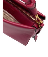 COCCINELLE BOHEME GRANA DOUBLE Sac &agrave; main, avec bandouli&egrave;re, en cuir sangria/peau - Sacs pour Femme - 4