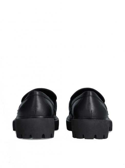 CORA 12 Mocassins en cuir noir - Chaussures Femme