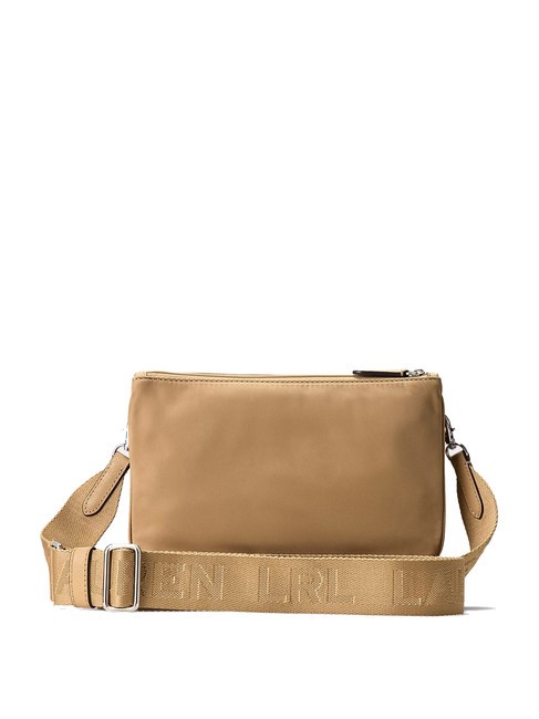 LANDYN Sac bandoulière plat en nylon kaki/kaki - Sacs pour Femme