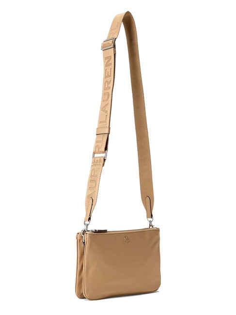 LANDYN Sac bandoulière plat en nylon kaki/kaki - Sacs pour Femme