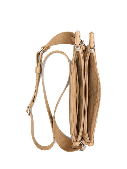 LANDYN Sac bandoulière plat en nylon kaki/kaki - Sacs pour Femme