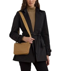 RALPH LAUREN LANDYN Sac bandoulière plat en nylon kaki/kaki - Sacs pour Femme - 6