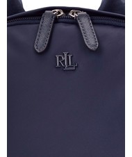 RALPH LAUREN STEVIE Sac à dos moyen en nylon marine - Sacs pour Femme - 4