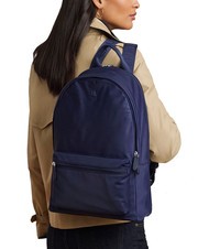 RALPH LAUREN STEVIE Sac à dos moyen en nylon marine - Sacs pour Femme - 6