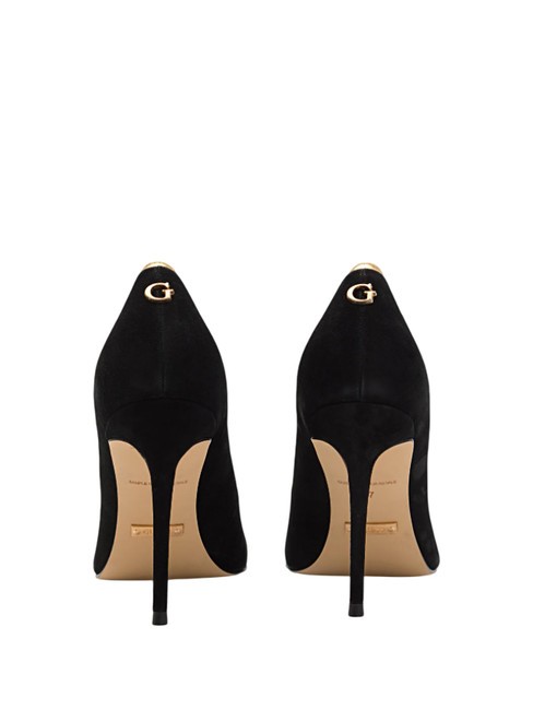 SABRINA  Pompes hautes OR NOIR - Chaussures Femme