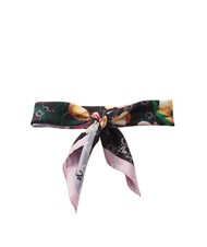 LIUJO FLOWER CORNER Foulard NOIR - Écharpes - 3
