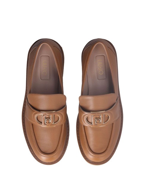 CORA 12 Mocassins en cuir noix - Chaussures Femme